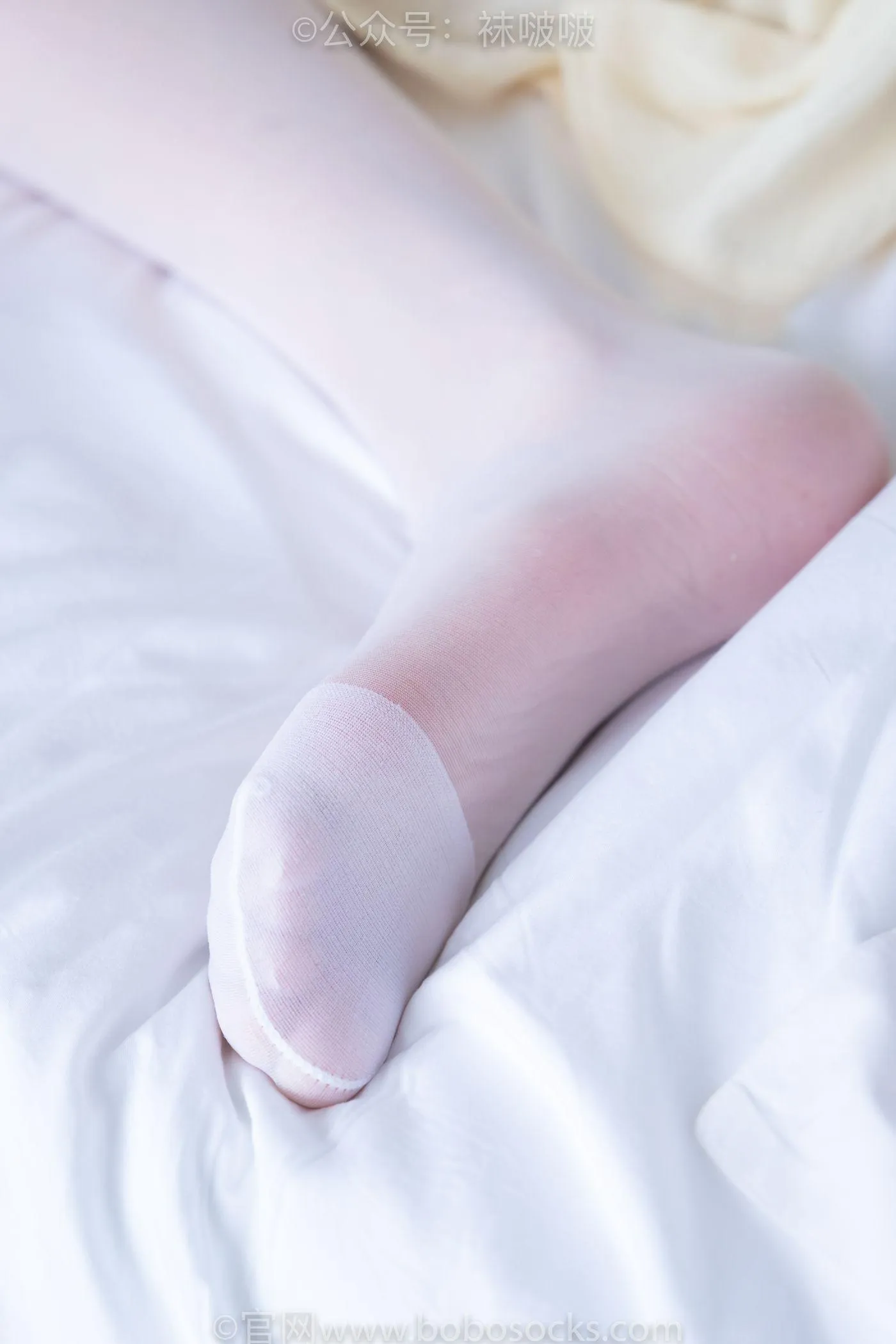 [BoBoSocks袜啵啵]NO.005 小甜豆-帆布鞋、薄白丝 [133P]插图5